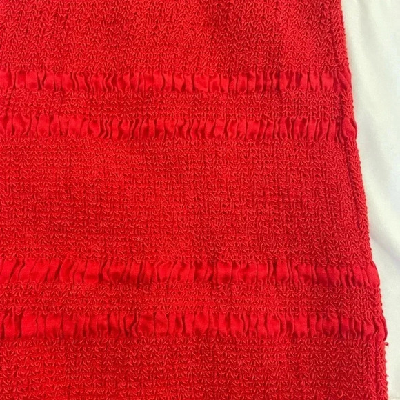 Revolve Capulet red linen bodycon dress - Picture 7 of 7